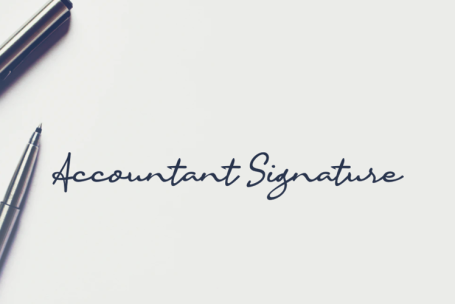 Accountant Signature