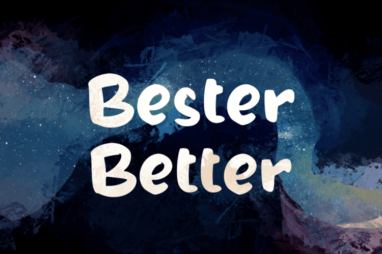 WHAT DOES BESTER MEAN visual data 7