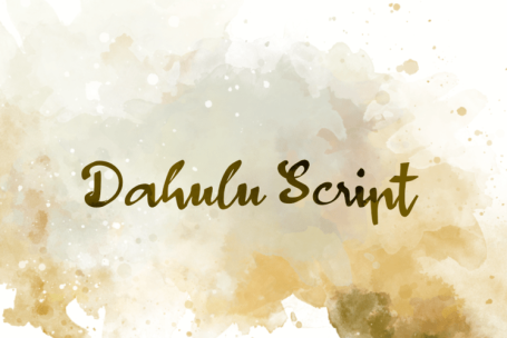 Dahulu Script