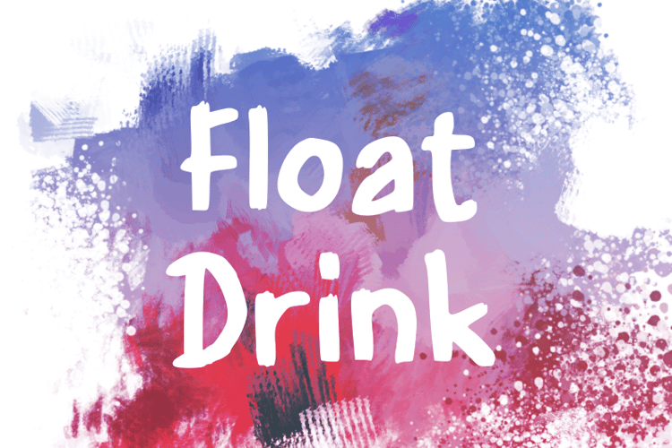 Float Drink Font wepfont