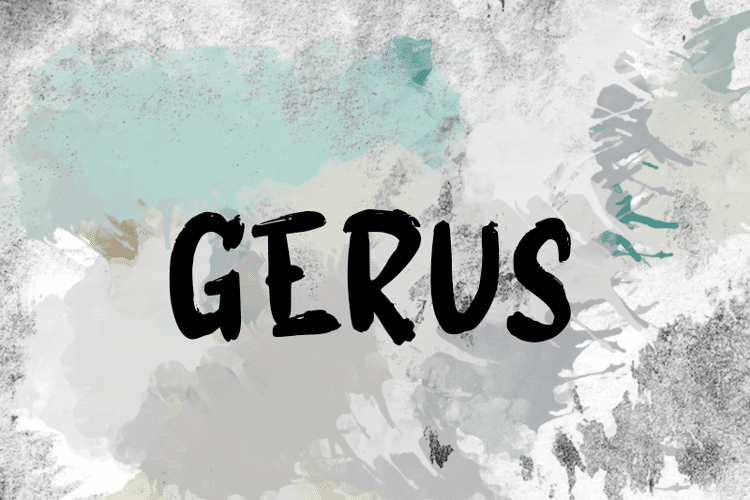 Gerus Font - wepfont