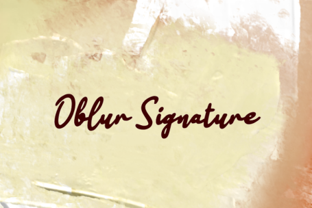 Oblur Signature