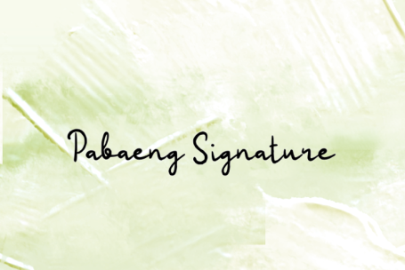 Pabaeng Signature