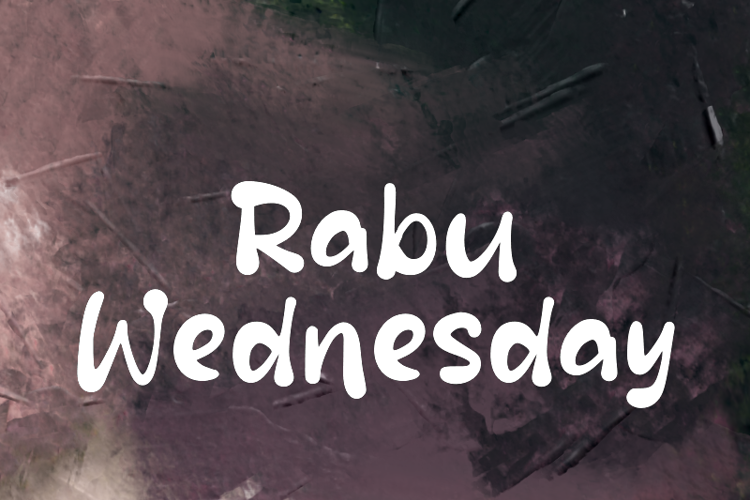 Wednesday Rabu Rabu Wednesday Font - wepfont