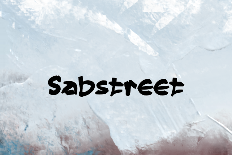 Sab Font Sabstreet Font - wepfont