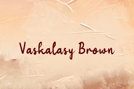 Vaskalasy Brown
